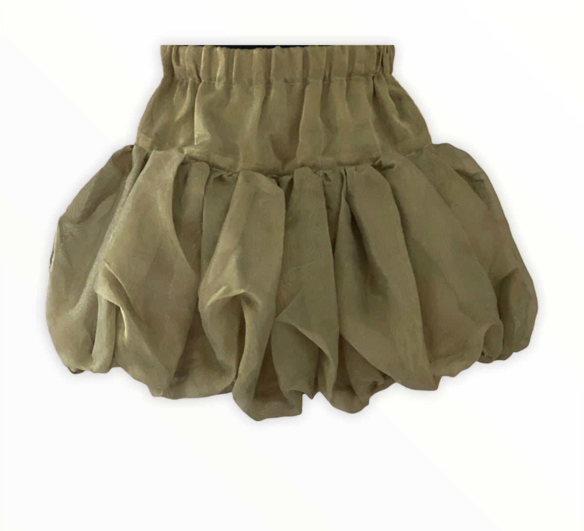 CHAMPAGNE BUBBLE SKIRT (1-8YR) - GSKT100CHPG