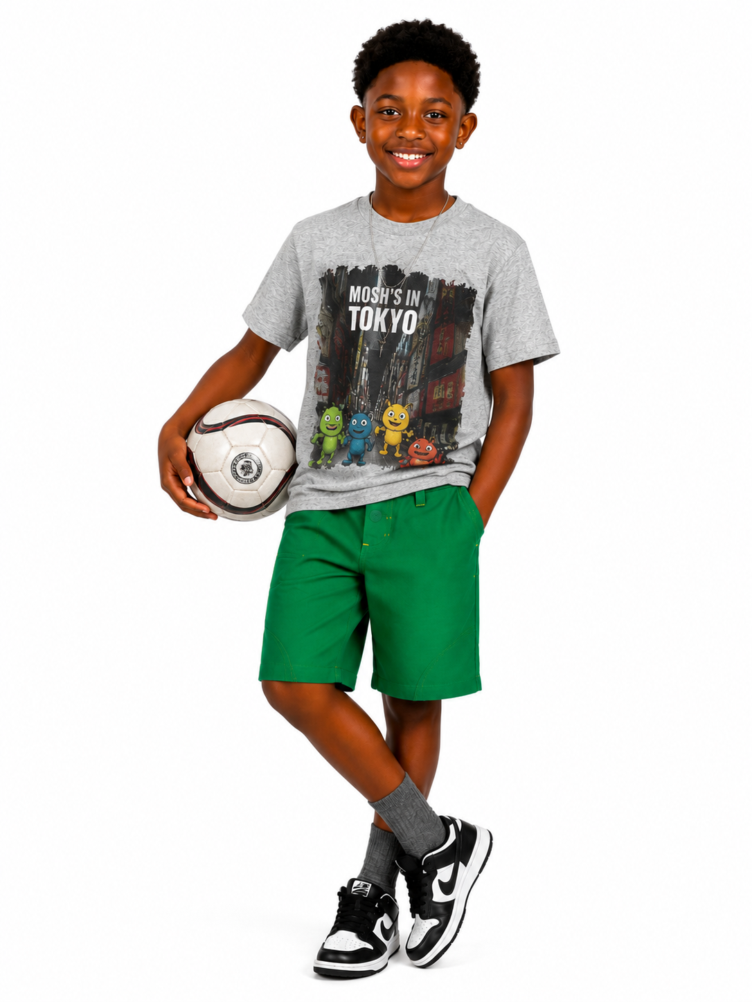 EMERALD GREEN "CLOTHES SHELF" SAMMY SHORTS - A159144EMGRN
