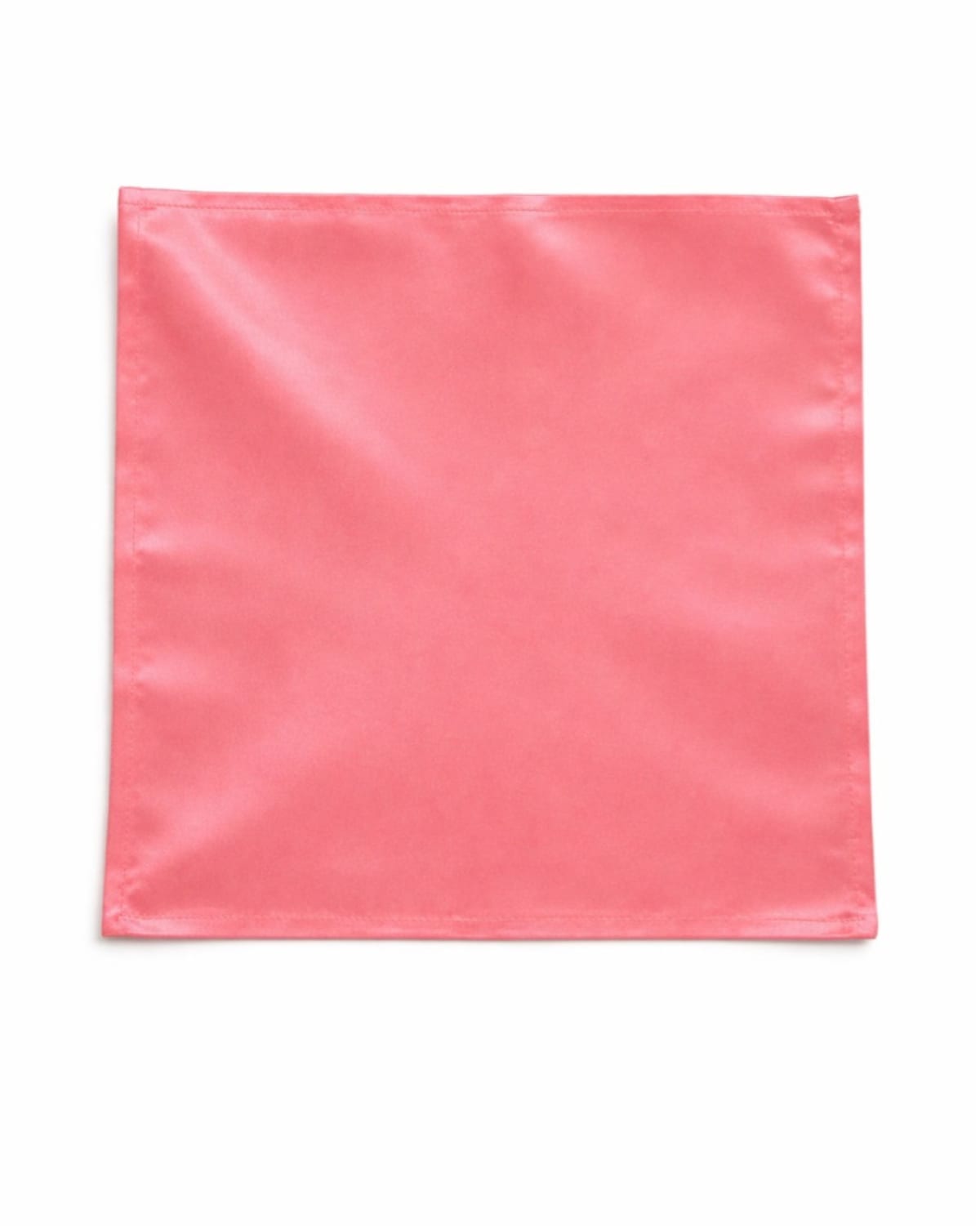CORAL BLUSH PEACH POCKET SQUARE - PSII4BLPNK26184