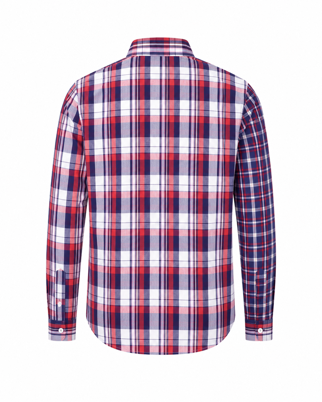 TED CHECK LONG SLEEVE SHIRT - MN329MTLBL