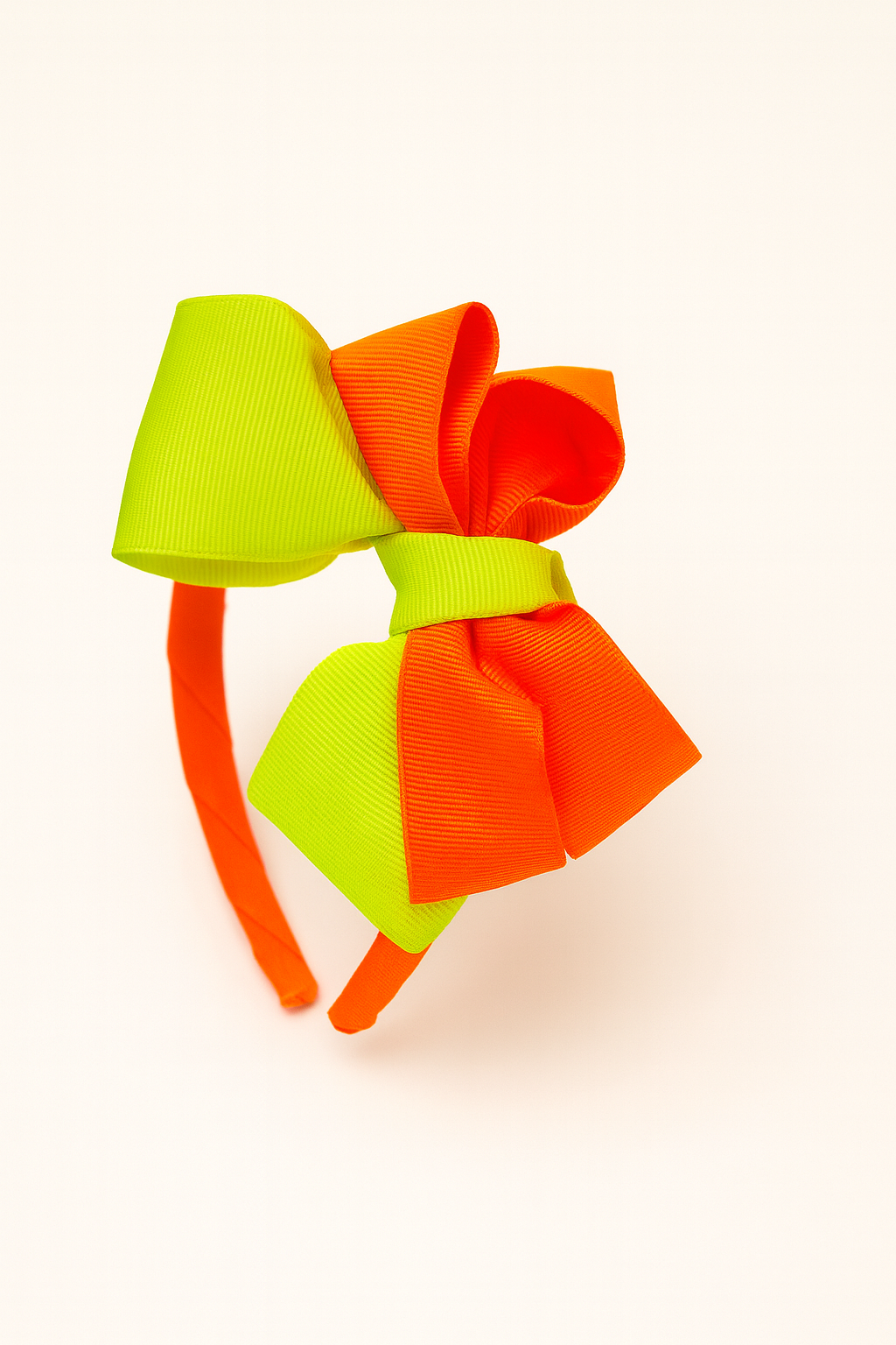 NEON YELLOW & ORANGE HEAD BAND - BH12224264