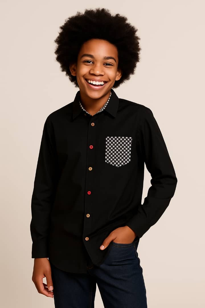 BOYS LONG SLEEVE SHIRT