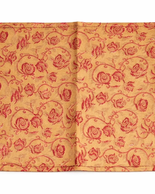 REGAL ROSE GOLD POCKET SQUARE - PS115RDGL26189