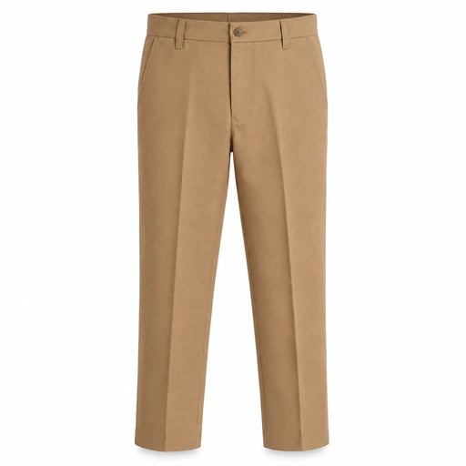 SOFT SAND CAMEL BEIGE TROUSERS - B998CMBG