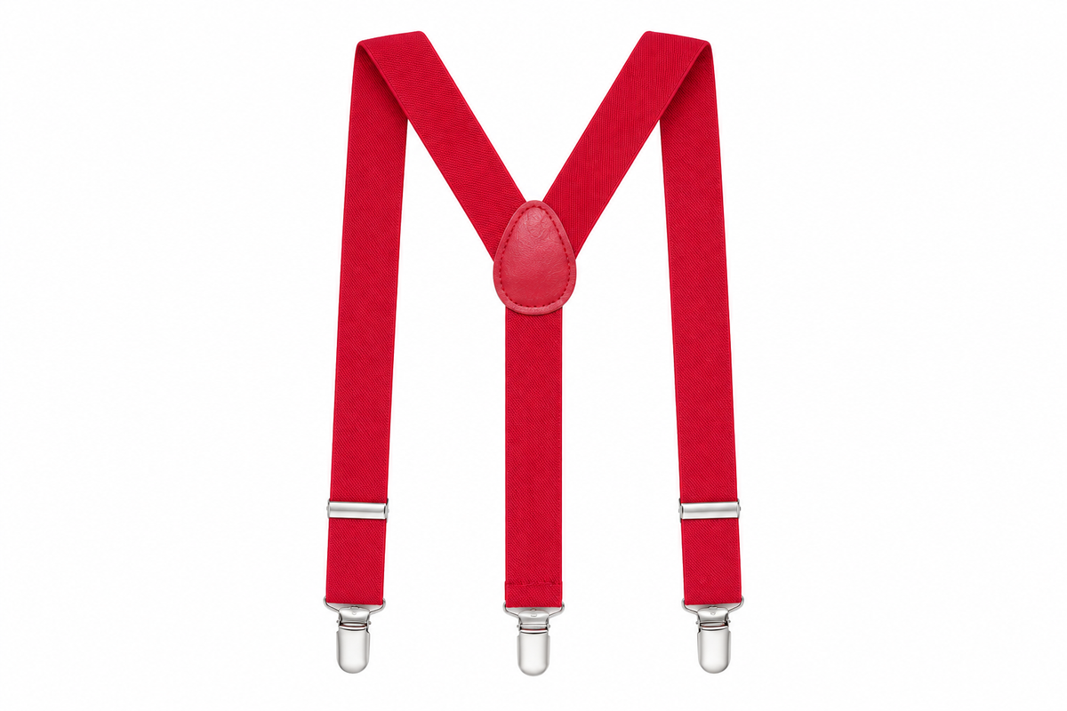 RED Y BACK SUSPENDERS - B49MNRD
