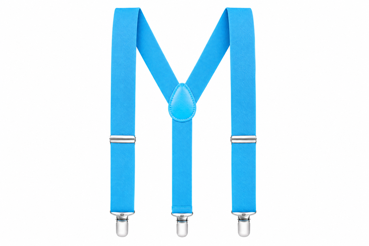 SKY BLUE Y BACK SUSPENDERS - B49MNSKYBL