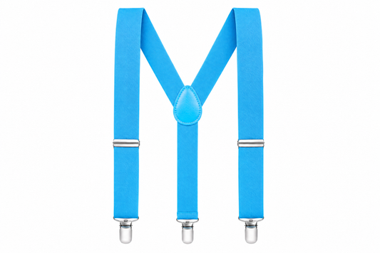 SKY BLUE Y BACK SUSPENDERS - B49MNSKYBL