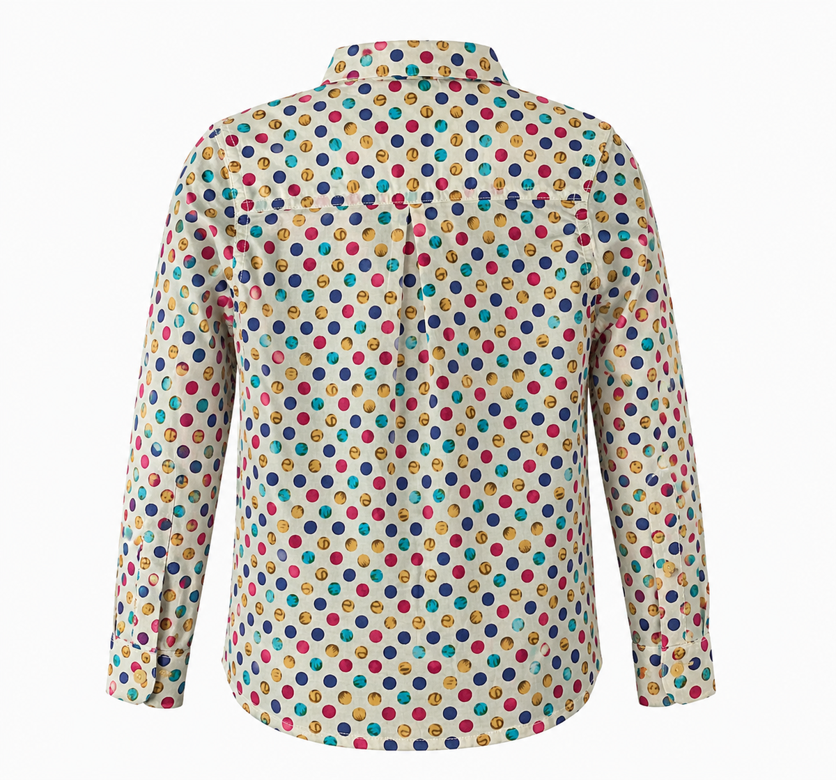 CONFETTI DOT LONG SLEEVE SHIRT - MDA1511SPTYKY
