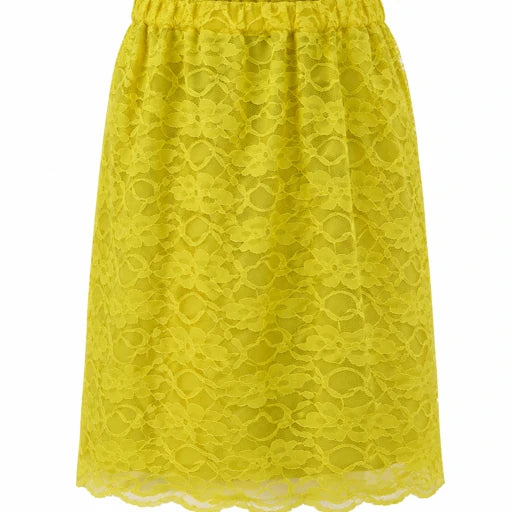 SUNNY LACE BLOOM SKIRT - C3000SYELC