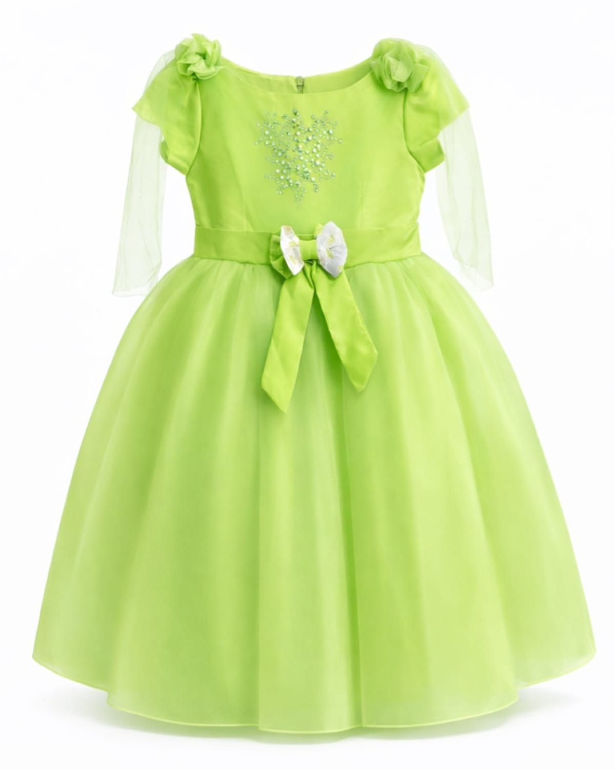 EMERALD GREEN PRINCESS BALL GOWN - SMDL100EMGRN
