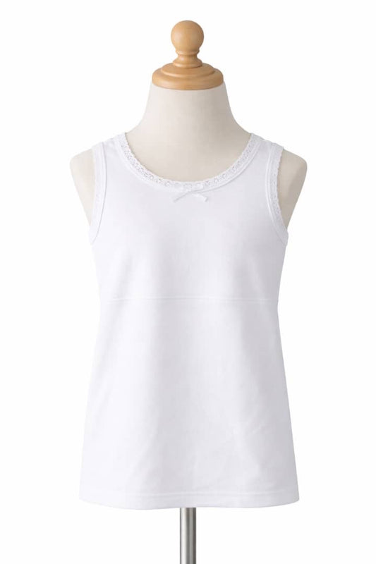 PURE GRACE PURE COTTON VESTS - GV09AWHT