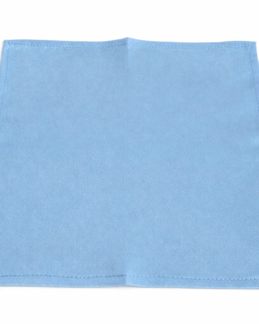 SKY BLUE SATIN POCKET SQUARE - PS120SKBL26337