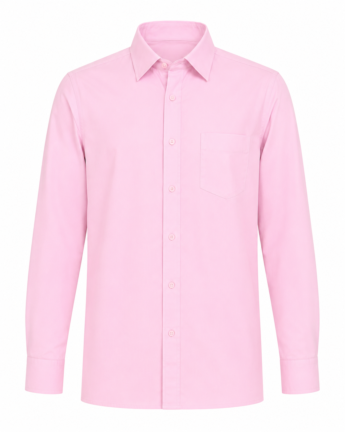 BOYS CLASSIC PINK LONG SLEEVE FORMAL SHIRT (18 MTHS-12YRS) - A5821104PNK