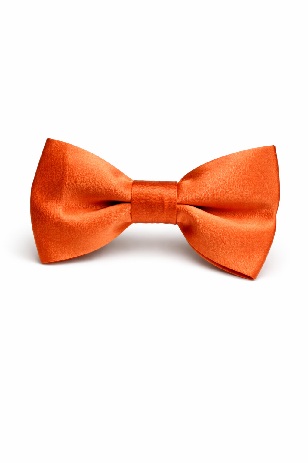 ORANGE SATIN BOW TIE - BW2324050ORG