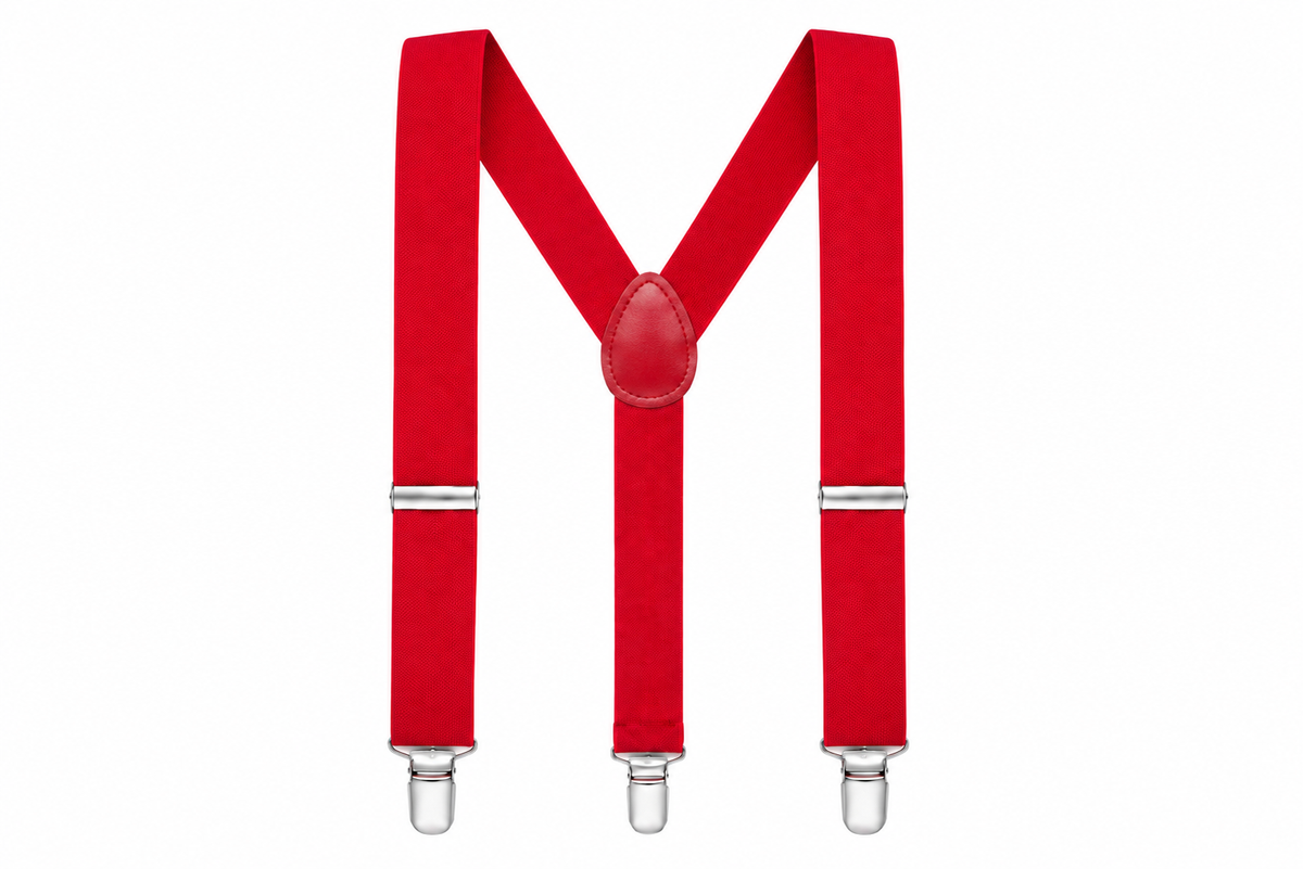 RED Y BACK SUSPENDERS - B49MNRD