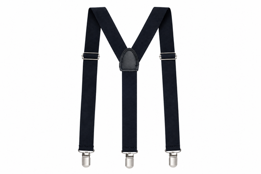 CLASSIC BLACK SUSPENDERS - B59LGBLK