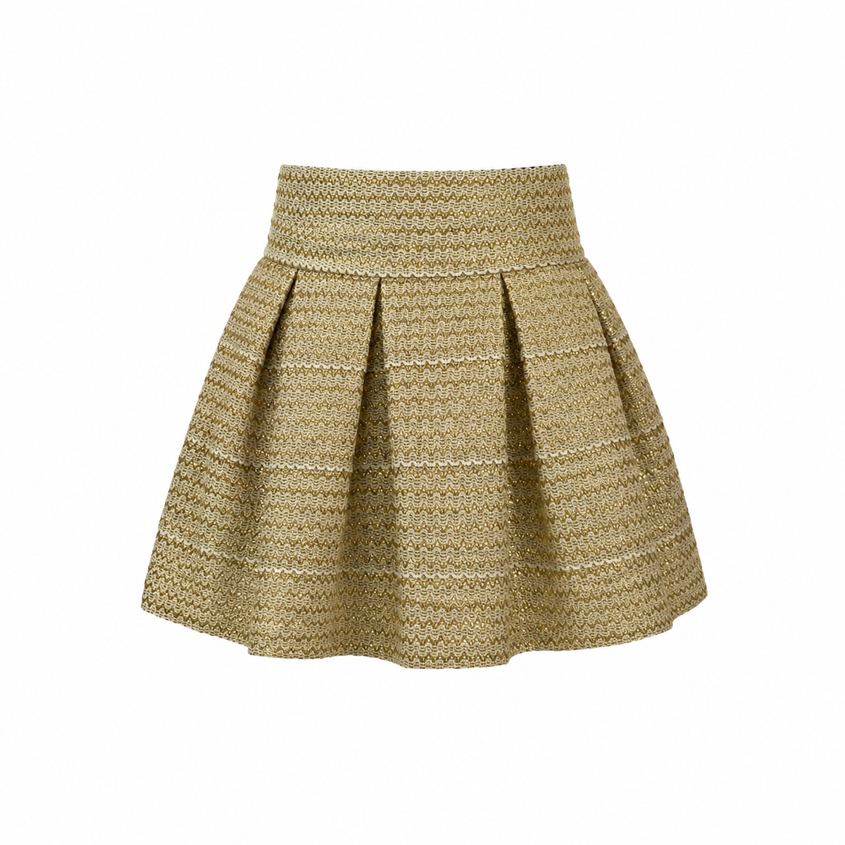 GOLD LUCY GLIMMER SKIRT A652GLD 2-12YRS