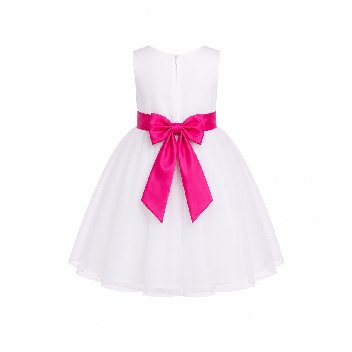 WHITE ROSE BALL GOWN / PINK - MN805PNK25770