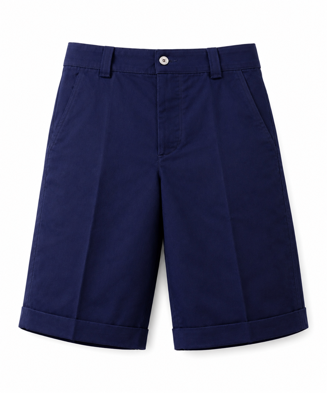 REGENT NAVY BLUE SMART SHORTS - Q126CSHRGNVBL