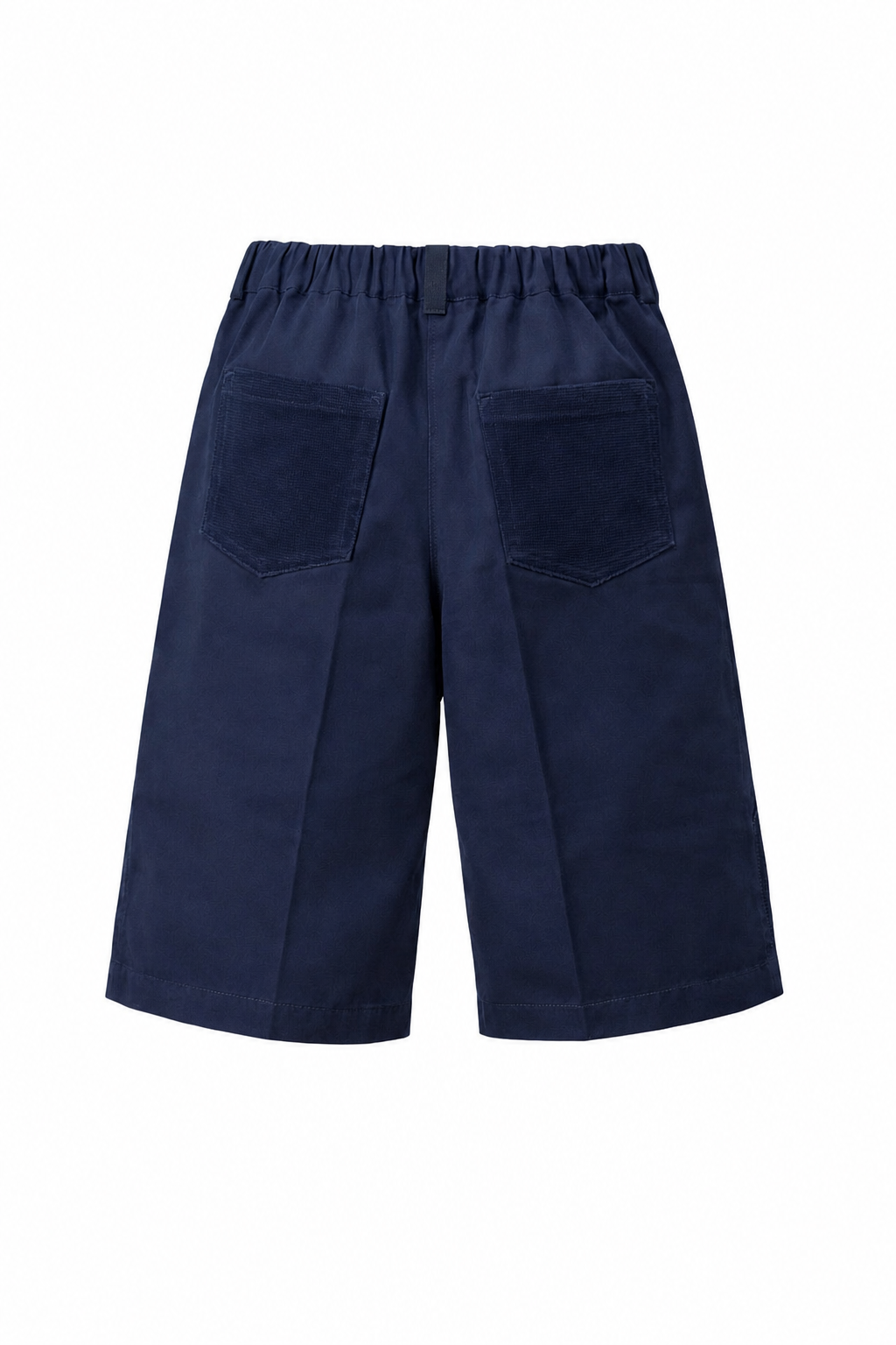 NAVY BLUE COURDOURY PANEL SHORTS - B21725992NVBL