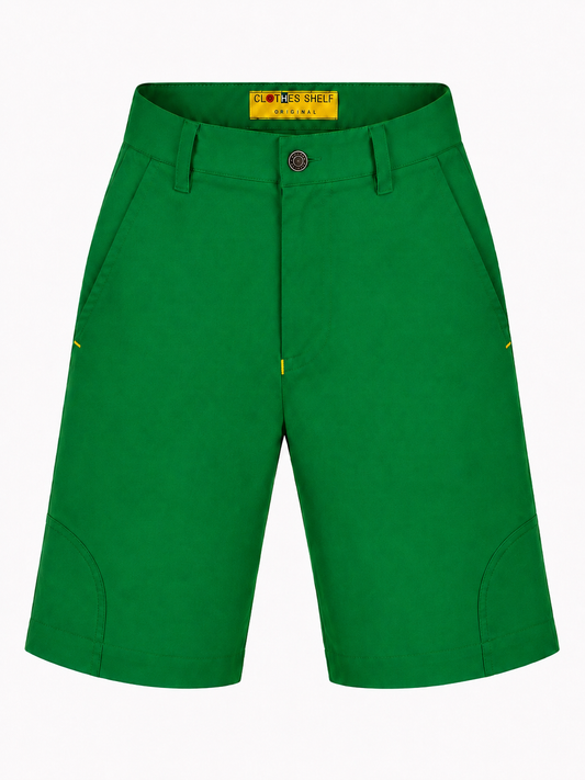 EMERALD GREEN "CLOTHES SHELF" SAMMY SHORTS - A159144EMGRN