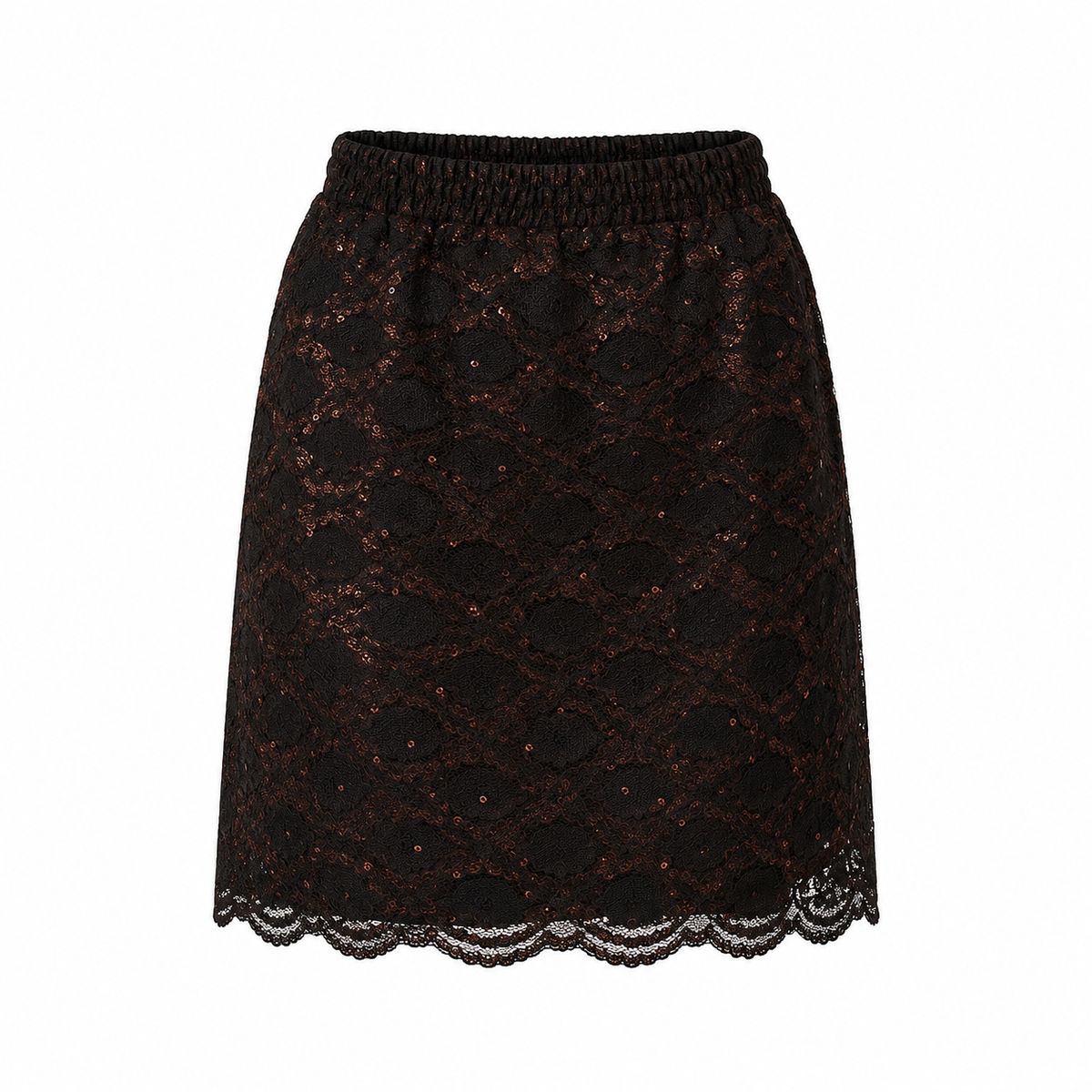 MIDNIGHT ESME SEQUIN SKIRT(6-16YR) - AGB1726074