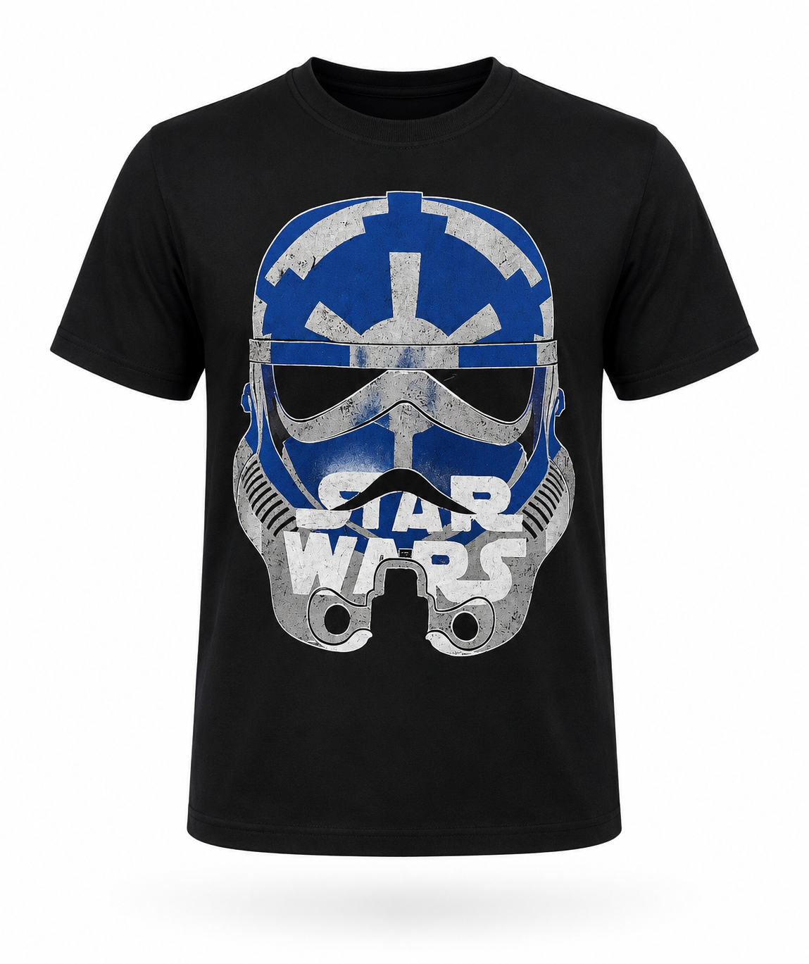 BLACK STAR WARS TEE SHIRT - BTP73BLK