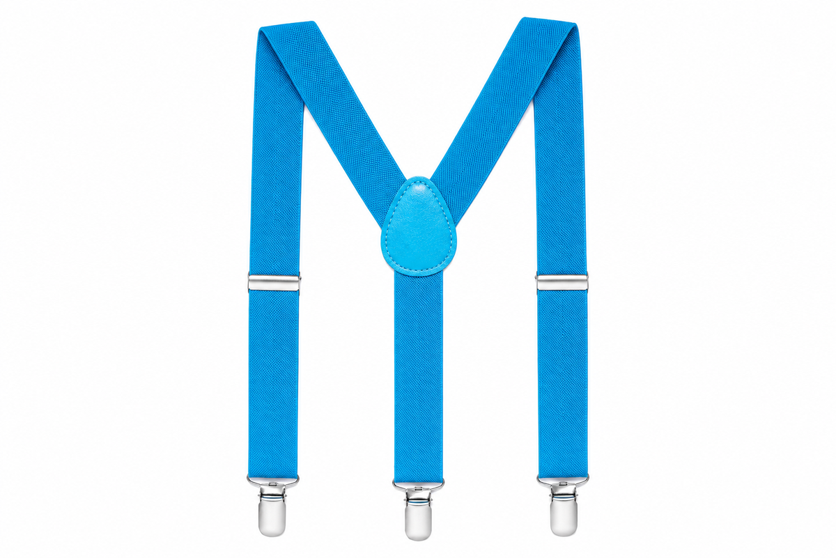 SKY BLUE Y BACK SUSPENDERS - B49MNSKYBL
