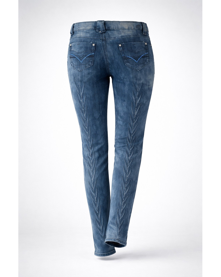 DRIFT SLIM DENIM GIRLS TROUSERS - B524MISSIND