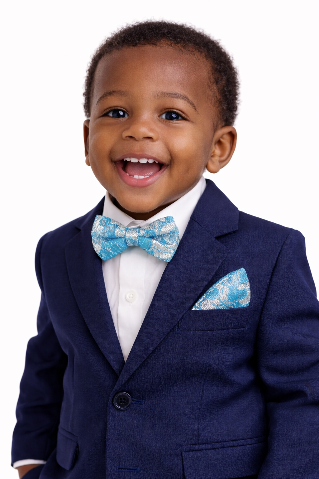 OCEAN ROYALE BOW TIE & POCKET SQUARE SET - PFFTQ100OBL24887