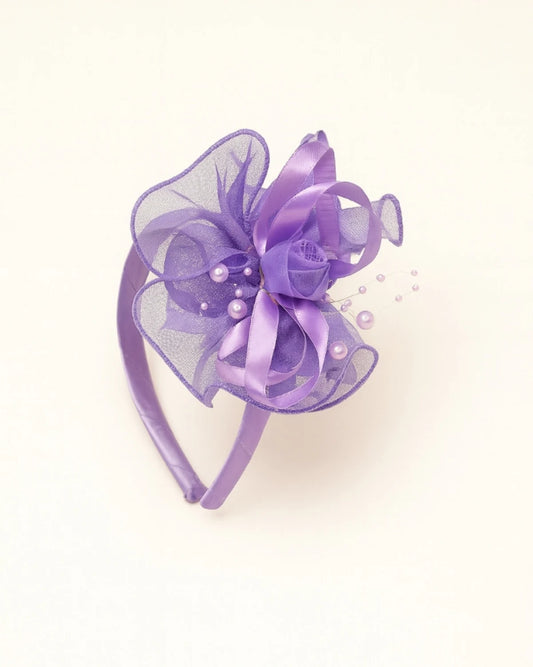 LAVENDER PEARL BLOSSOM HEADBAND - H1062449LVD