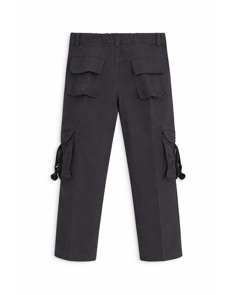 GREY URBAN EXPLORER UTILITY CARGO TROUSERS - B540GRYCG