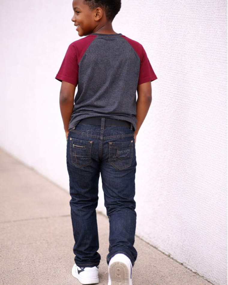 MIDNIGHT MOTION DENIM TROUSERS - 56009MDMTCH