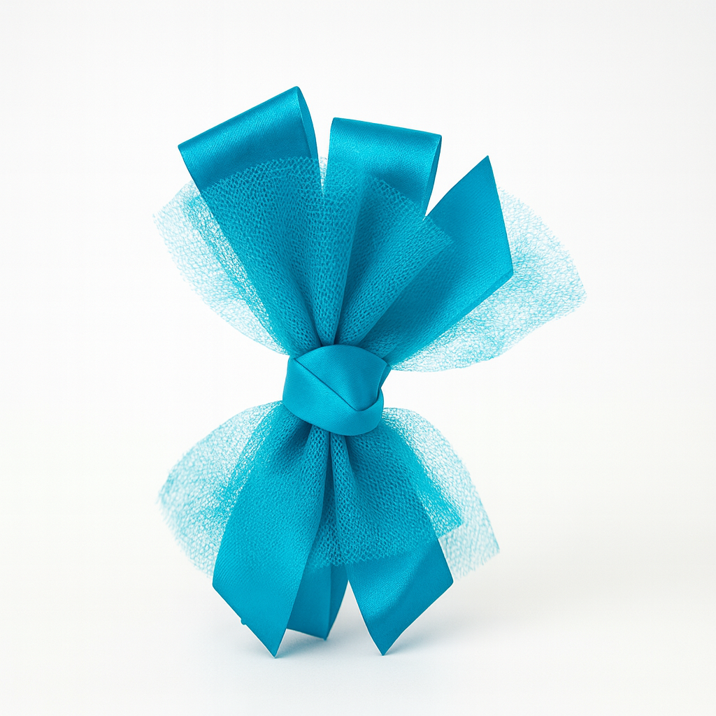 AQUA BLOOM AMY BOW CLIP - KH50324278AQTURQ