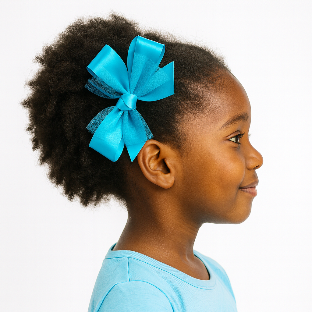 AQUA BLOOM AMY BOW CLIP - KH50324278AQTURQ