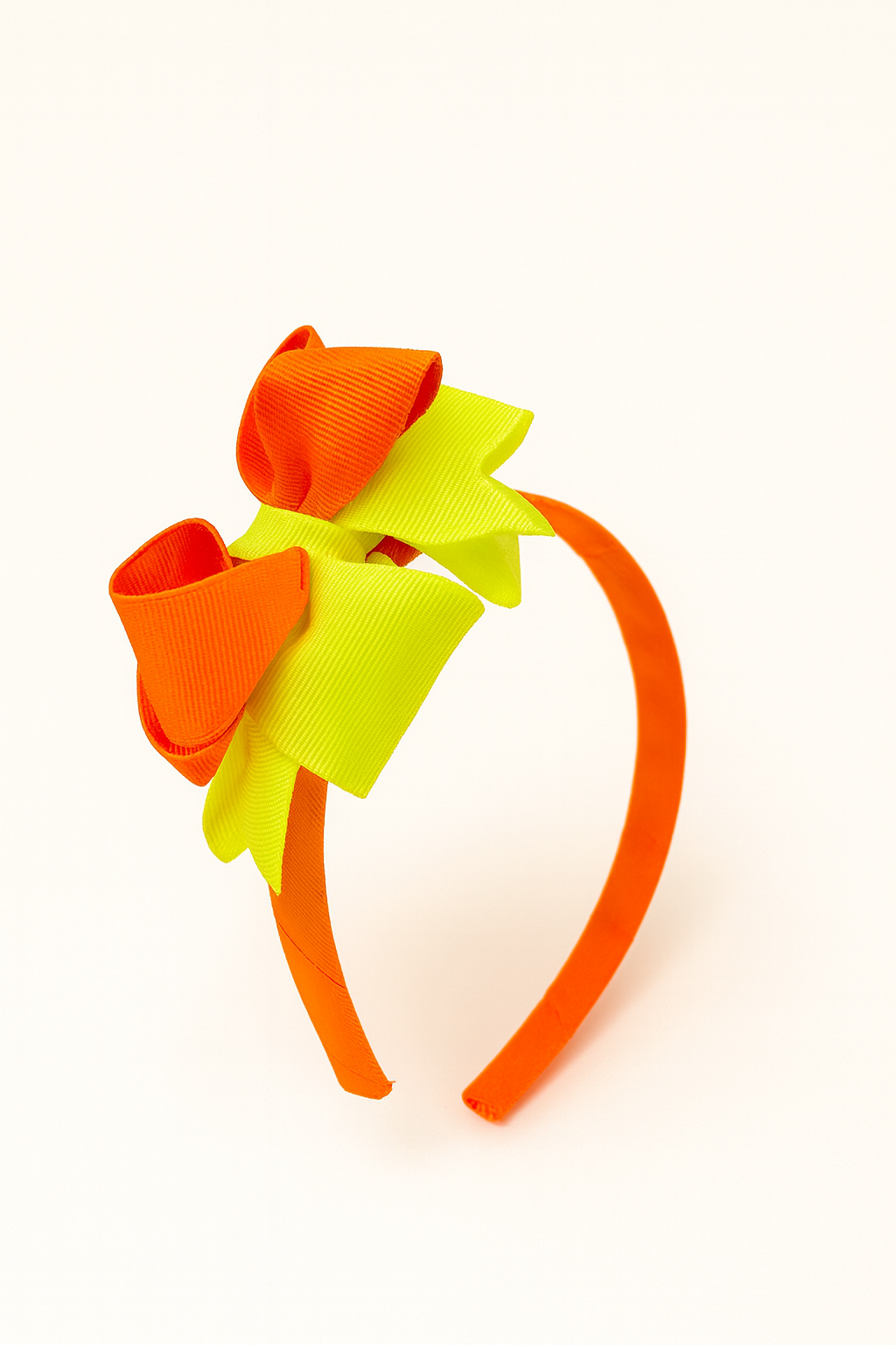 NEON YELLOW & ORANGE HEAD BAND - BH12224264