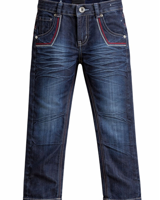 INDIGO VELOCITY DENIM TROUSERS - MS2303INDDN